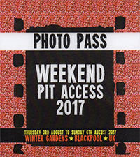 Rebellion 2017, Winter Gardens, Blackpool